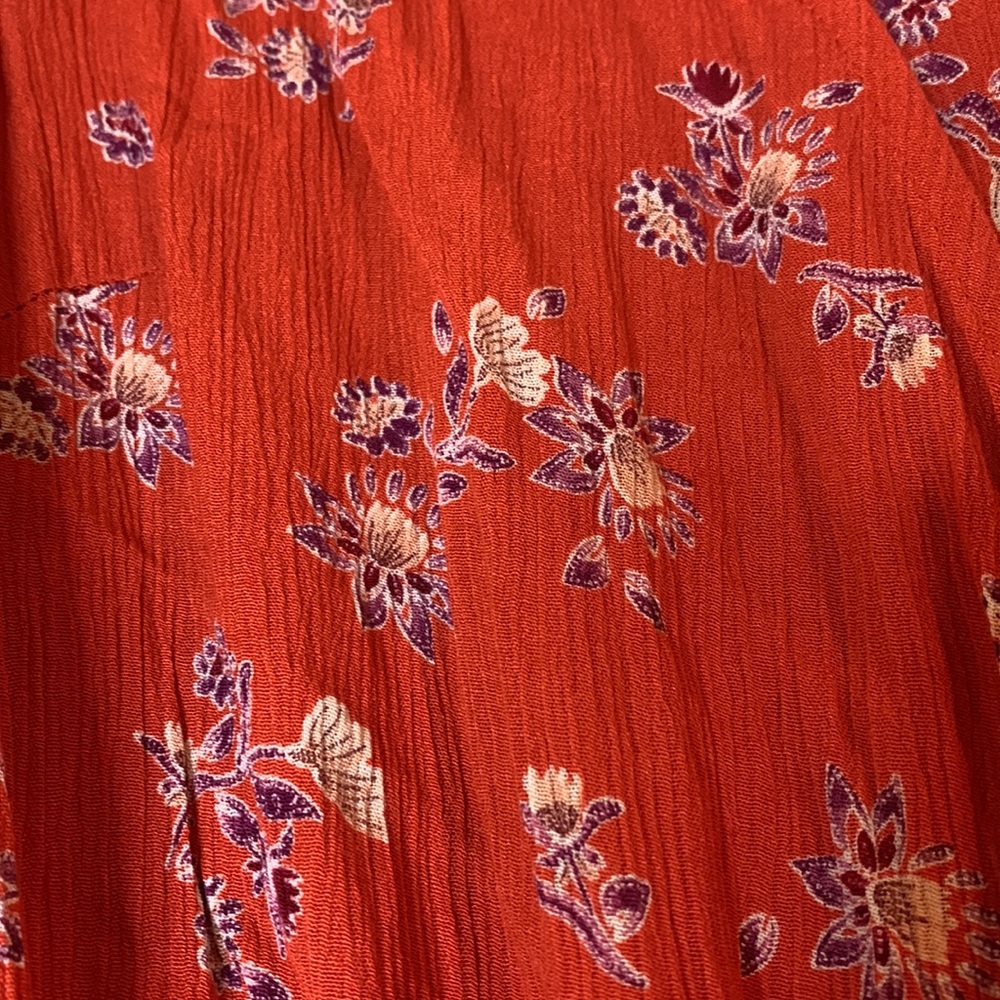•COTTON ON FLORAL BOHO ROMPER• Size L, worn once, flowy & floral - Picture 7 of 7